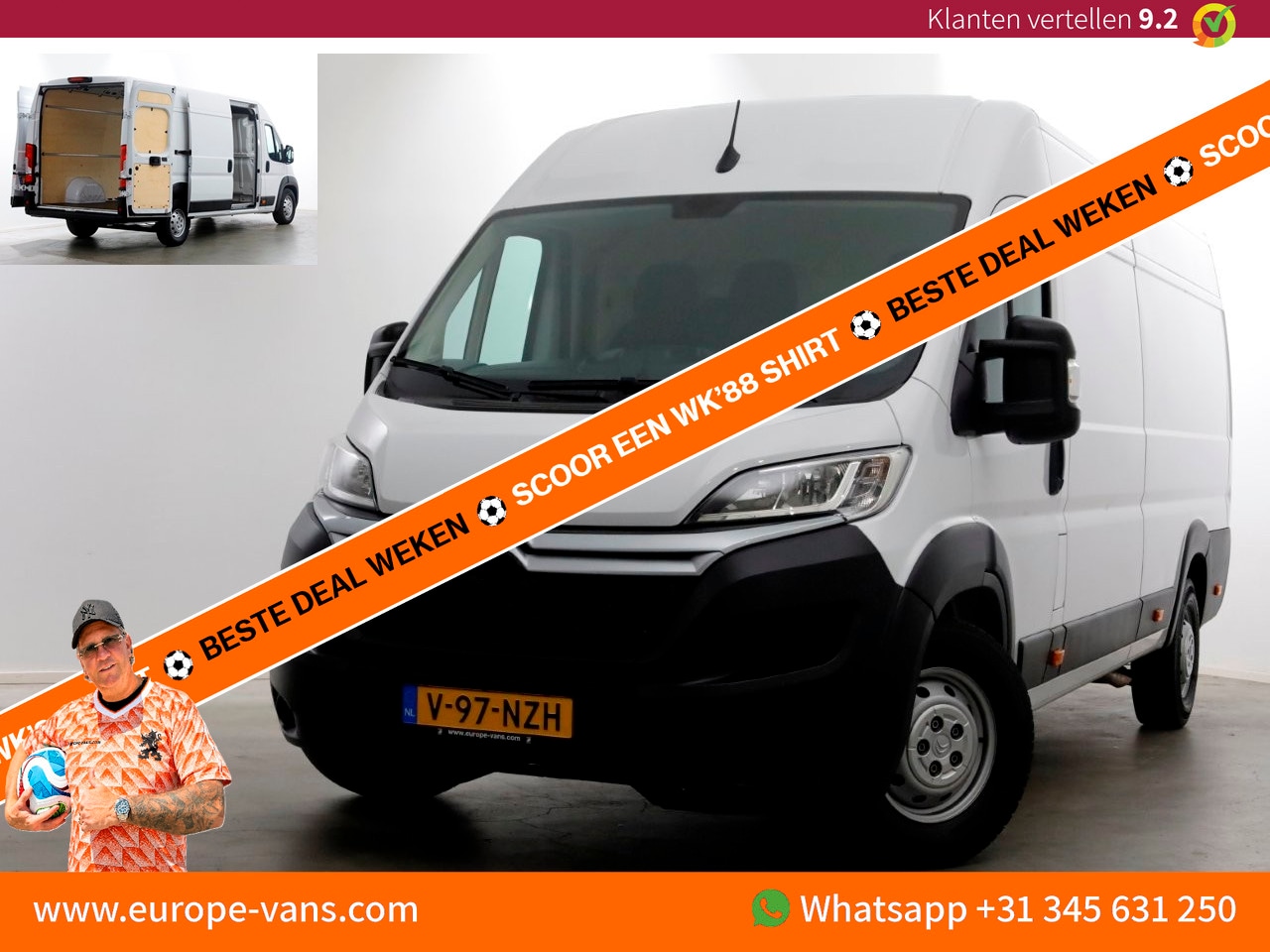 Citroën Jumper - 2.2 BlueHDi 165pk L4H2 Airco/Navi/Camera 06-2024 - AutoWereld.nl