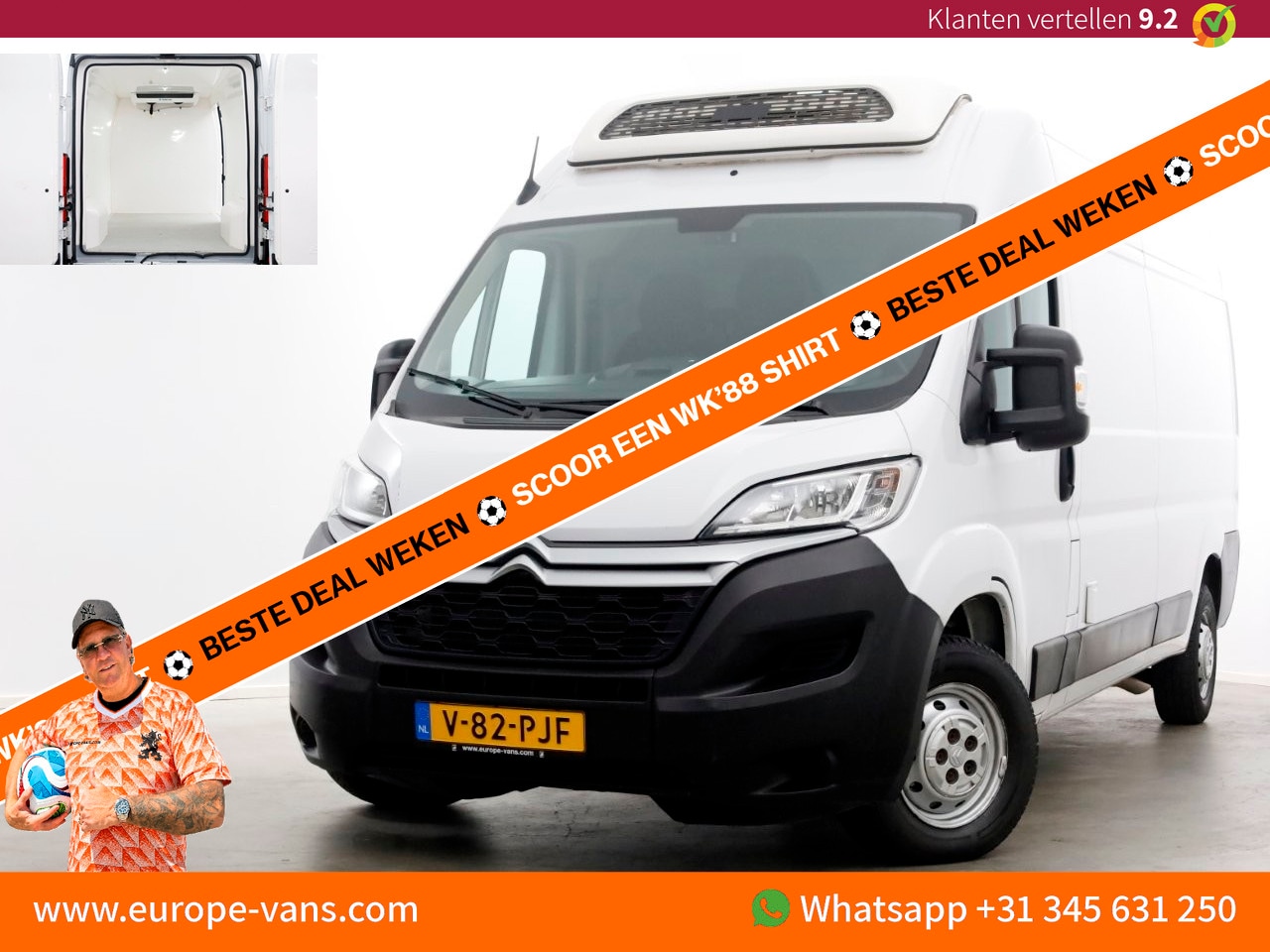 Citroën Jumper - 33 2.2 BlueHDi 120 L3H2 Koelwagen 12V Dag + 230V Nachtkoeling -6°C 05-2022 - AutoWereld.nl