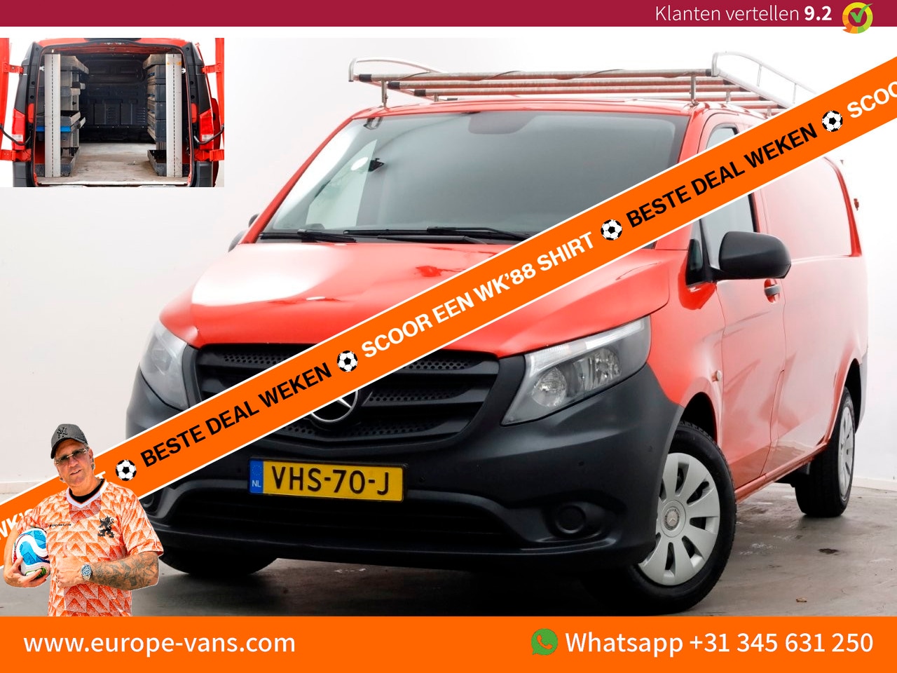 Mercedes-Benz Vito - 114 CDI 136pk XL Extra Lang Navi/Camera/Inrichting 01-2021 - AutoWereld.nl