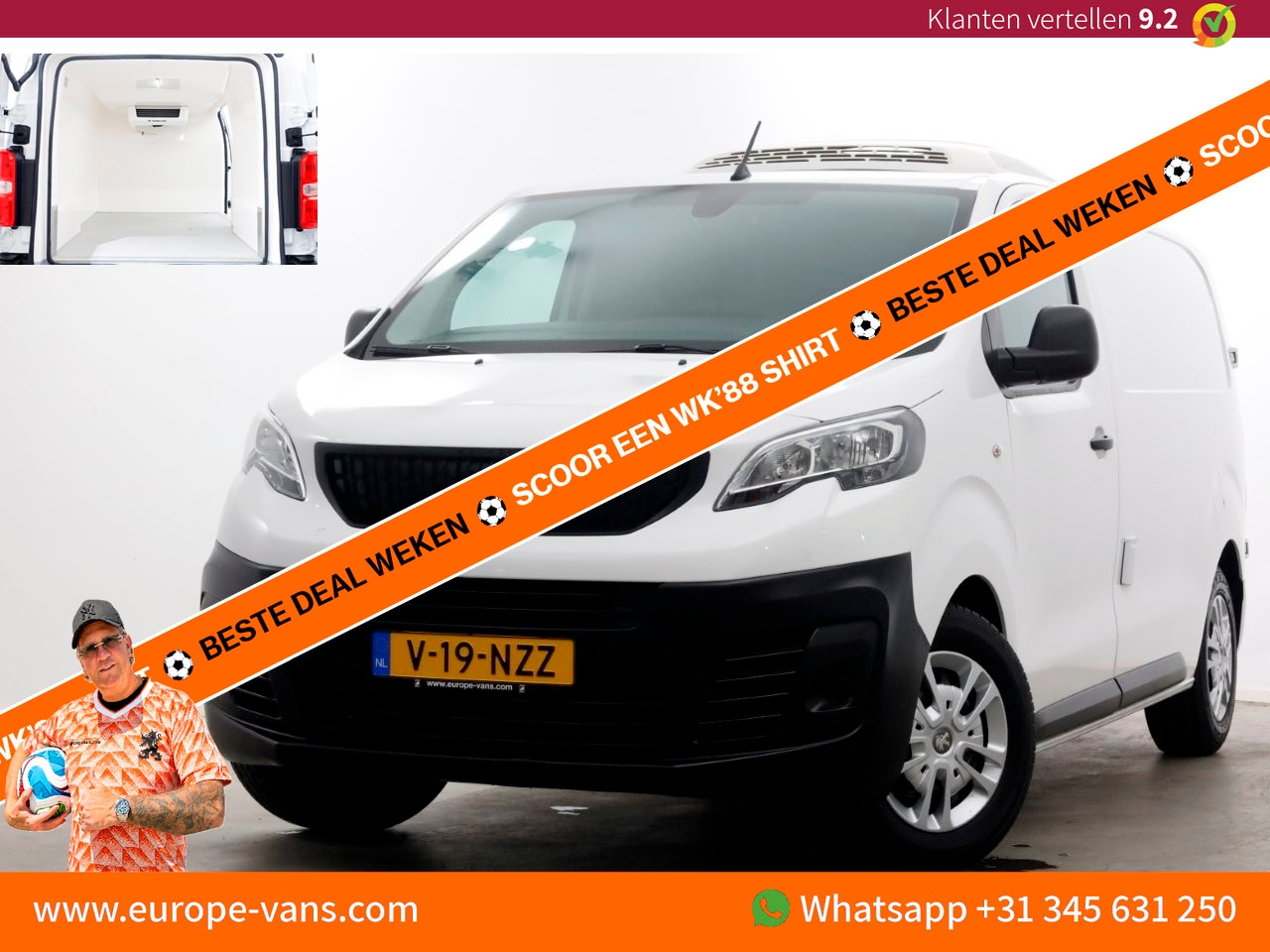 Peugeot Expert - 1.5 BlueHDI 102pk Koelwagen/Vriezer 12V+230V 04-2022 - AutoWereld.nl