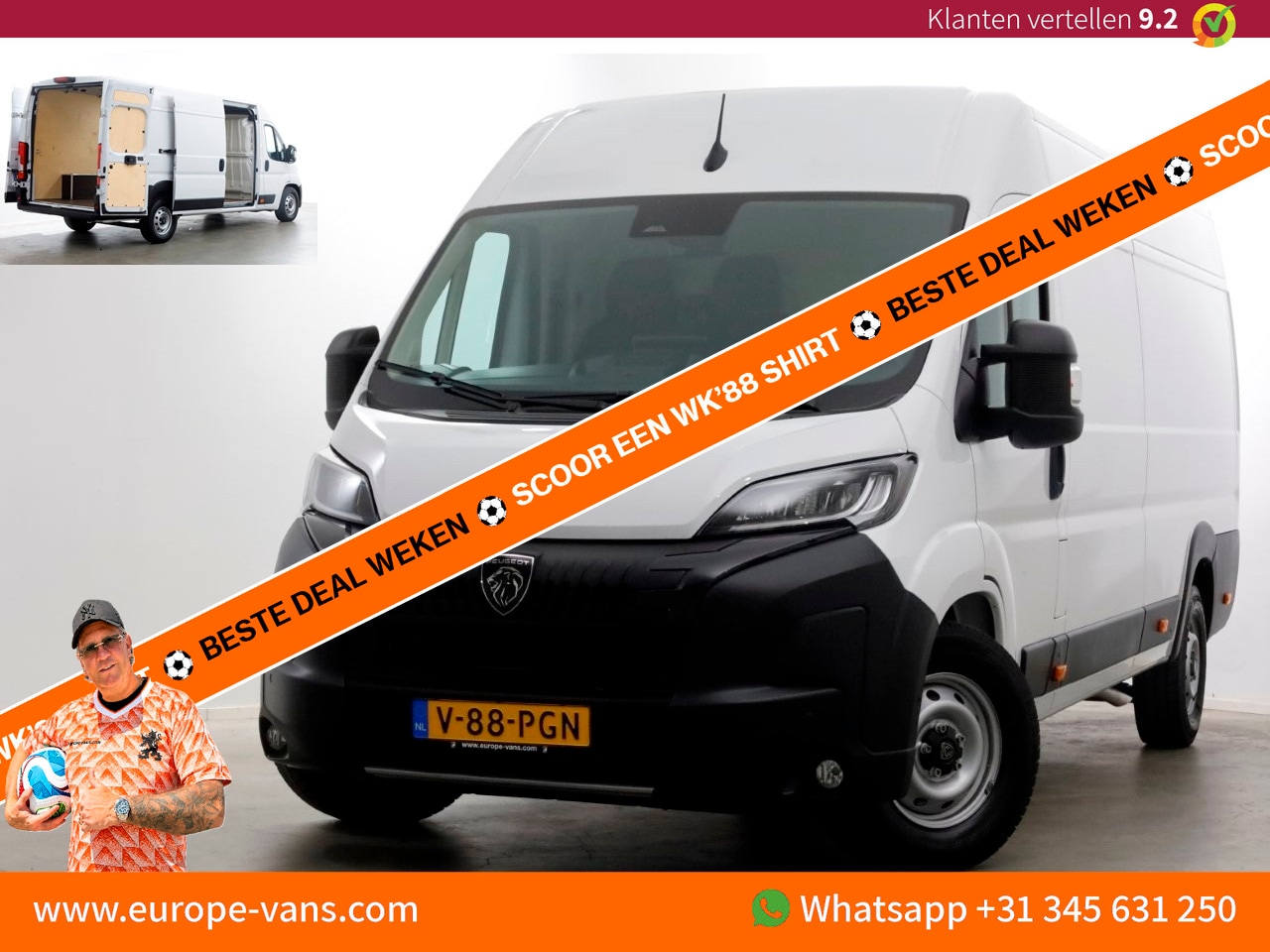 Peugeot Boxer - 2.2 BlueHDi 180pk Automaat L4H2 LED/ACC/Navi/Camera 11-2024 - AutoWereld.nl