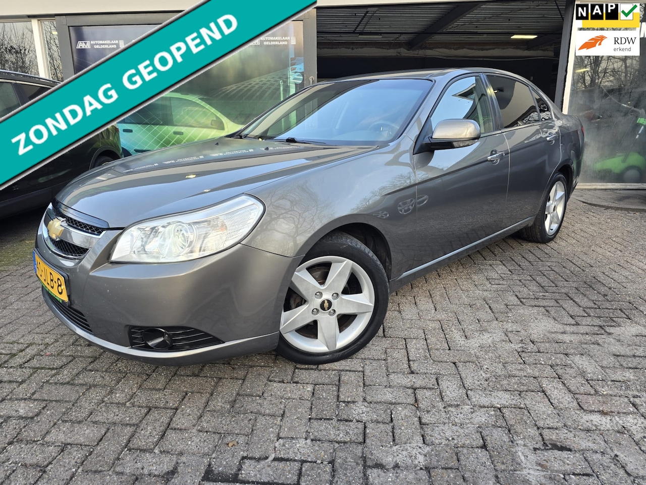 Chevrolet Epica - 2.5i Executive Limited Edition | 12MND GARANTIE | AUTOMAAT | LEER | STOELVERWARMING | CRUI - AutoWereld.nl