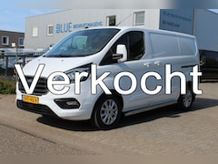 Ford Transit Custom - 320 2.0 TDCi 130PK Euro6 L1 Limited ✓ Veba koelbox ✓ 3-zits ✓ navigatie