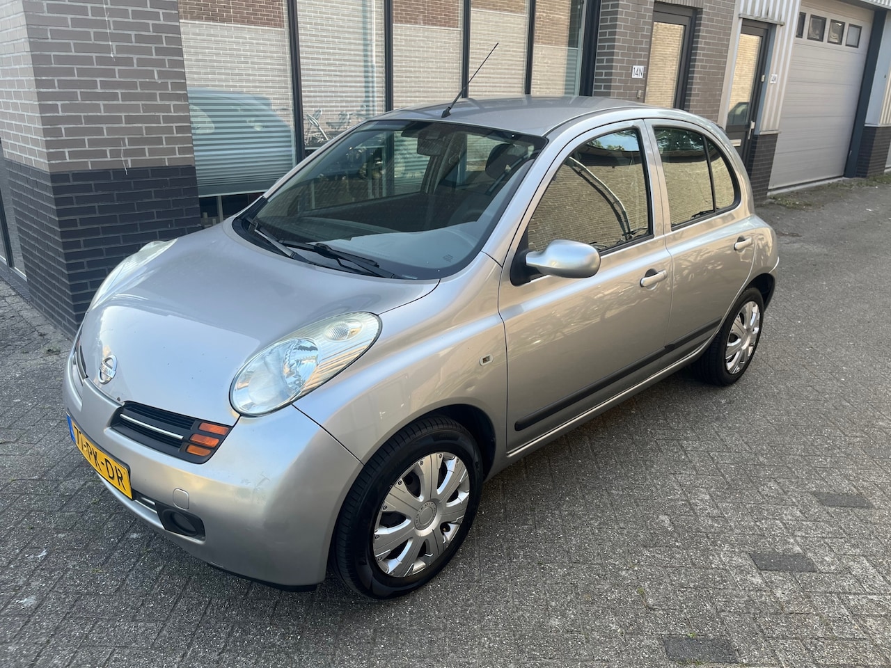 Nissan Micra - 1.2 Visia! 182 DKM NAP! Airco! Boekjes! - AutoWereld.nl