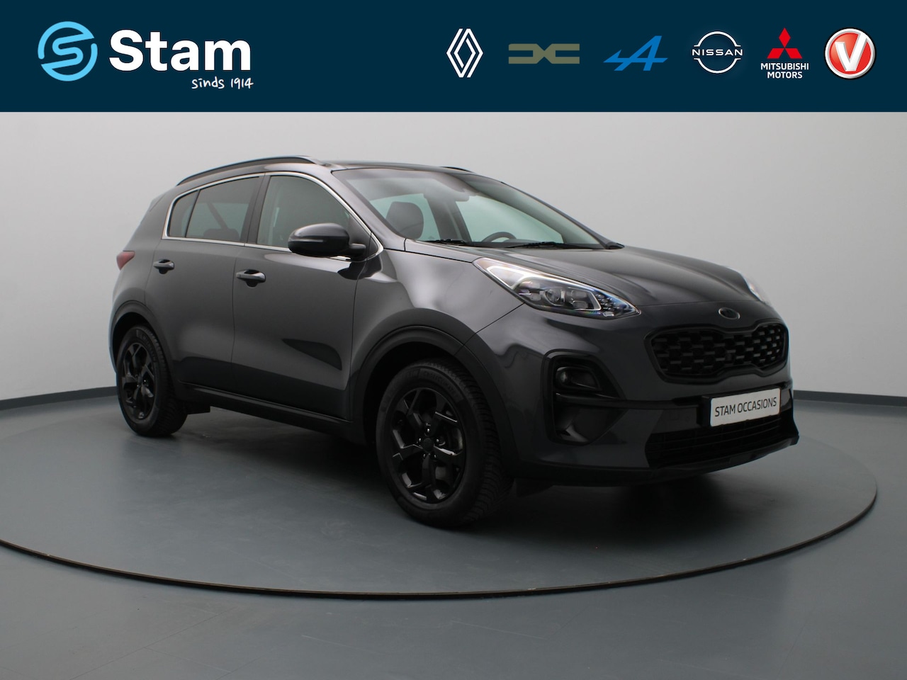 Kia Sportage - 1.6 T-GDI Black Edition 177pk Automaat JBL | Camera | Parkeersens. v+a | Stoelverw. | Pano - AutoWereld.nl