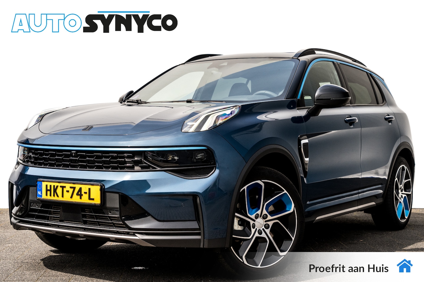 Lynk & Co 01 - 1.5 Plug-in Hybrid 262 Pk I Zwarte hemel I Panoramadak I Stuurverw. | 360 Camera | 20 inch - AutoWereld.nl