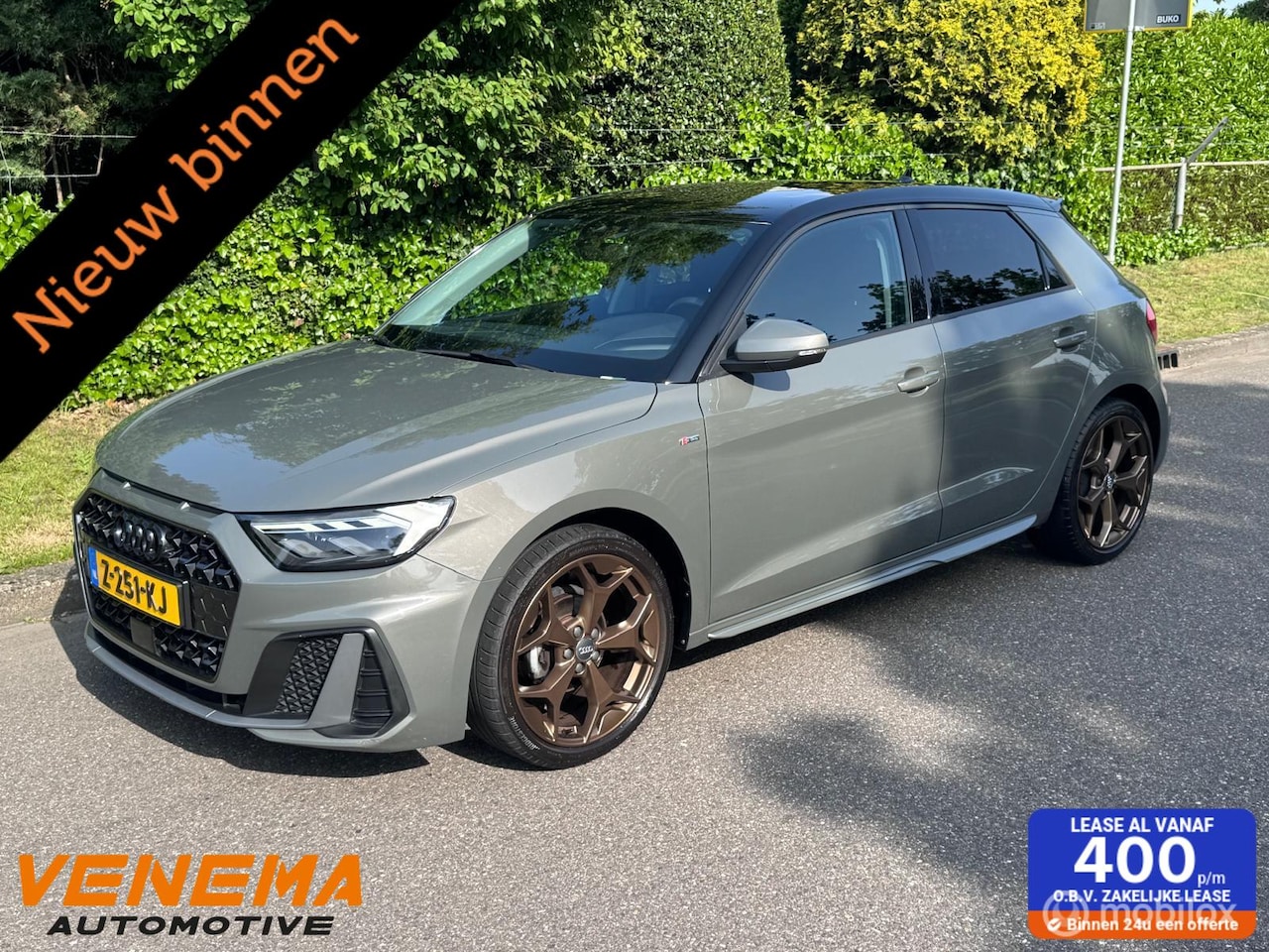 Audi A1 Sportback - TFSI S-Line, 5drs, 18" Y-Design Mat Bronze - AutoWereld.nl