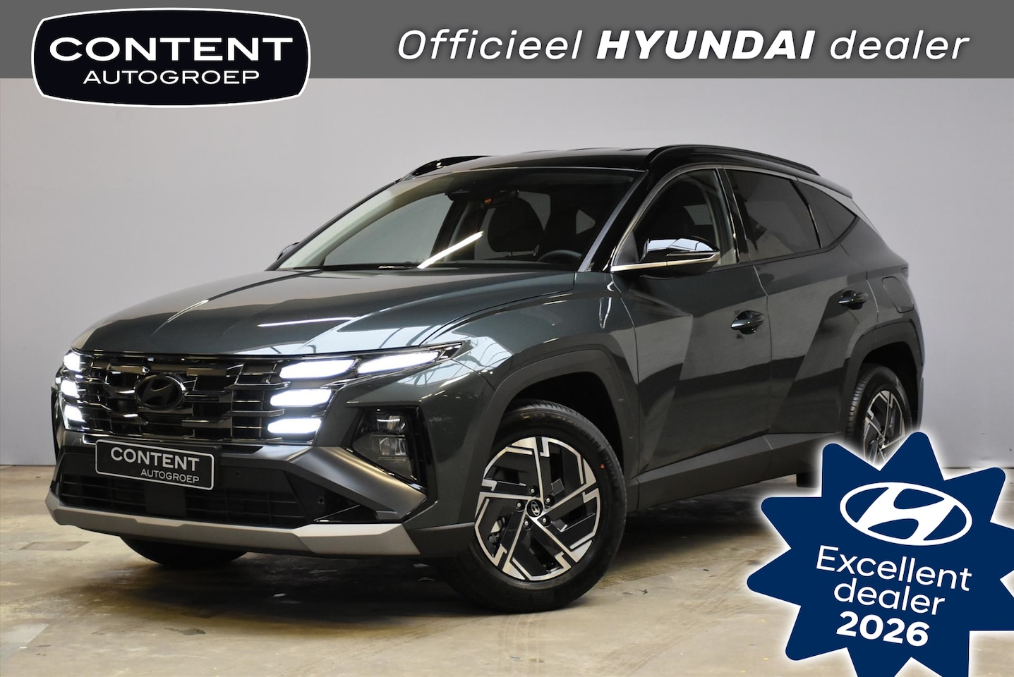 Hyundai Tucson - 1.6 T-GDi HEV 238pk 2WD Aut Comfort Plus I Demo voordeel - AutoWereld.nl