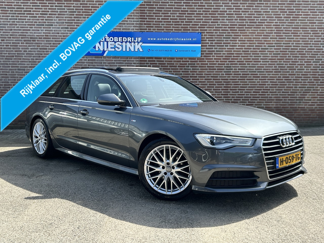 Audi A6 Avant - 1.8 TFSI ultra 2x S line Automaat Pano/Memoryseats/Trekhaak/PDC/Stoelverwaming - AutoWereld.nl
