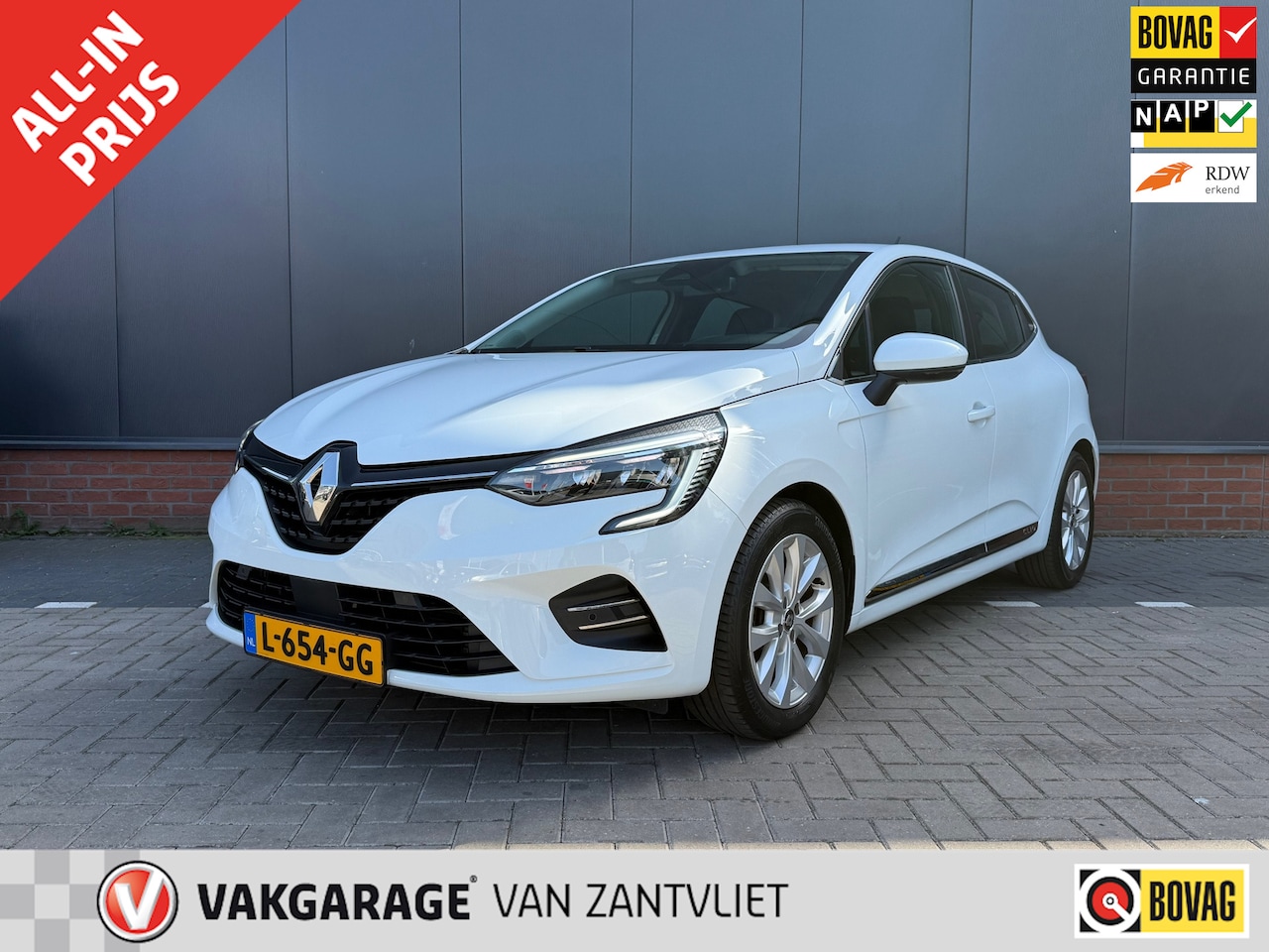 Renault Clio - 1.0 TCe Intens 1.0 TCe Intens (Eerste eigenaar|12 mnd BOVAG-garantie) - AutoWereld.nl