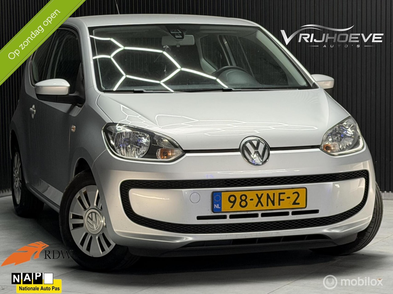 Volkswagen Up! - 1.0 move up! BlueMotion|NAP|APK|ELEKRAMEN|DEALER OND - AutoWereld.nl