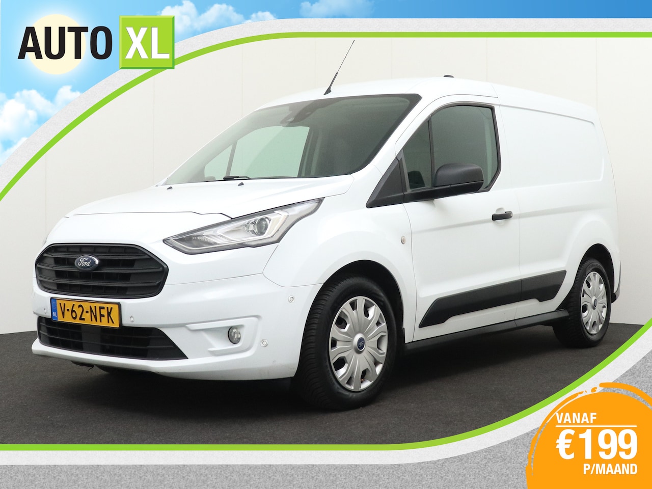Ford Transit Connect - 1.5 75 PK L1 Navigator Edition Camera Carplay Navi Stoelverw. - AutoWereld.nl