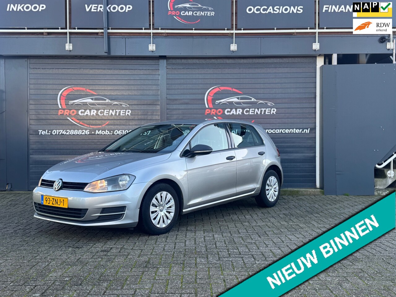 Volkswagen Golf - 1.2 TSI Trendline AIRCO|CRUISE|NAVI|EL.RAMEN|NAVI|APK - AutoWereld.nl