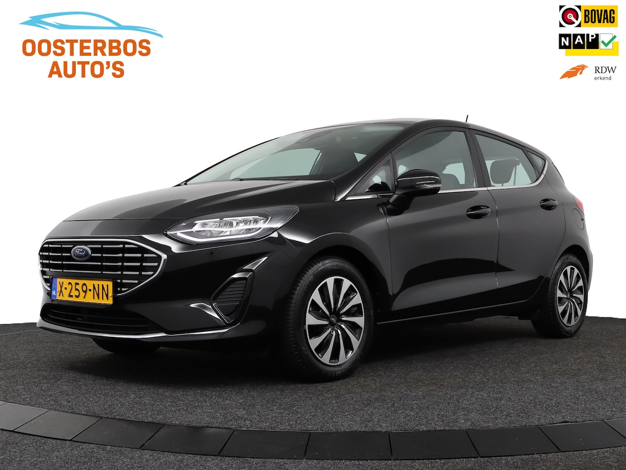 Ford Fiesta - 1.0 EcoBoost Hybrid Titanium 125pk DAB/Winterpakket/Carplay/Android - AutoWereld.nl