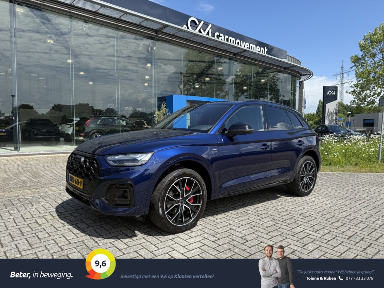 Audi Q5 - 55 TFSI e quattro Competition | 360°| Elektr. trekhaak | ACC - AutoWereld.nl