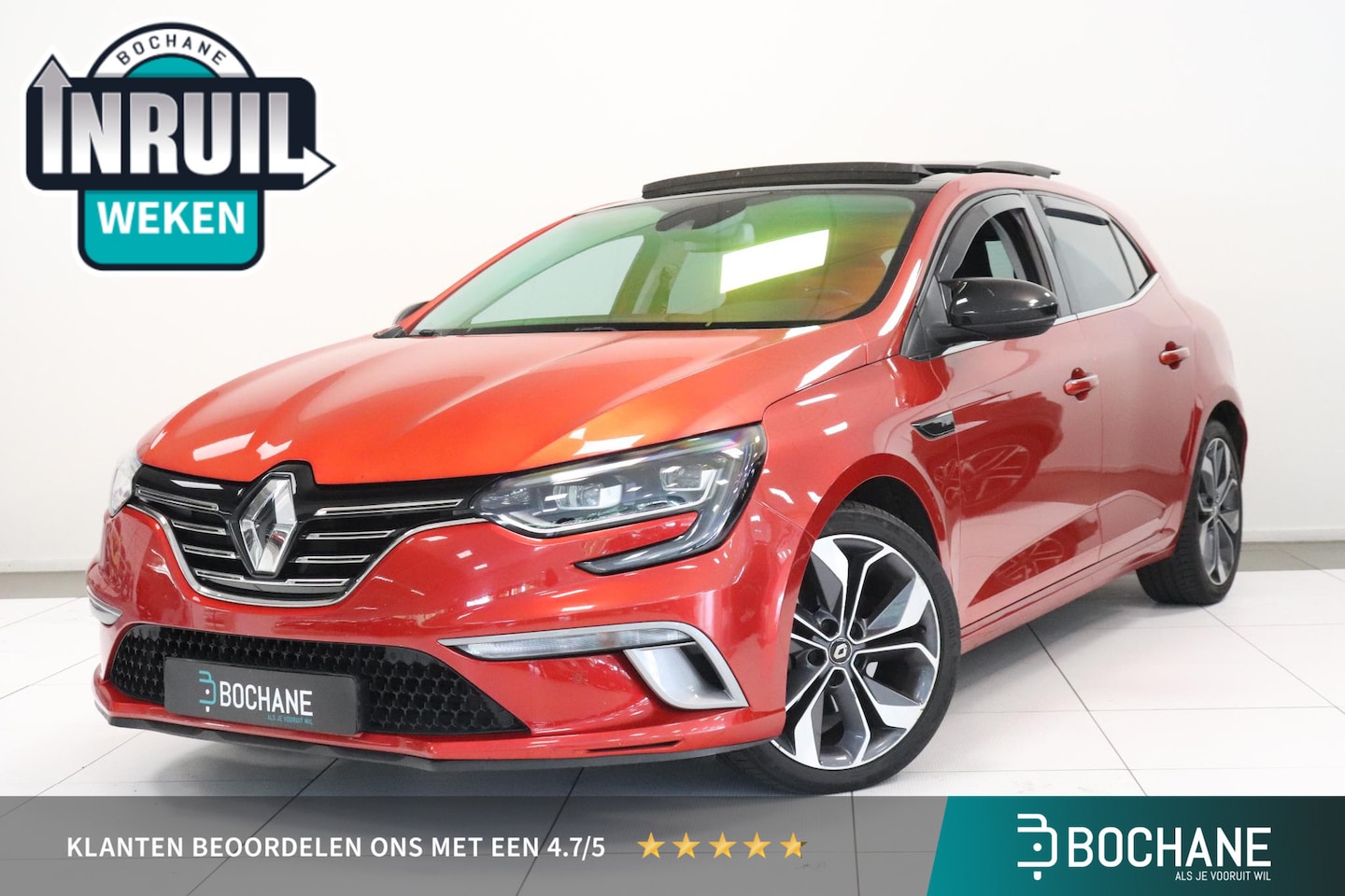Renault Mégane - 1.3 TCe GT-Line | Panoramadak | Camera | Adaptieve cruise | Alcantara | Stoelverwarming | - AutoWereld.nl