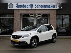 Peugeot 2008 - 1.2 PureTech GT-Line TREKHAAK HALF-LEER CARPLAY DAB CAMERA CRUISE CLIMA NAVI PDC 17''LMV
