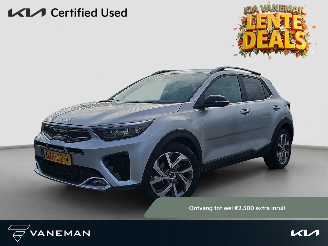 Kia Stonic - 1.0 T-GDi MHEV GT-Line | Stoel- en Stuurverwarming | Privacy Glass | Automaat | H-Leder | - AutoWereld.nl