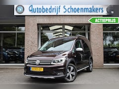 Volkswagen Caddy - 2.0 TDI 180PK ALLTRACK 5-persoons. 2 SCHUIFDEUREN AIRCO CAMERA CRUISE STOELVERWARMING 17"L