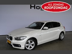 BMW 1-serie - 116i Sport Cima Navigatie Cruise Control LED Stoelverwarming Rijklaarprijs Inruil Mogelijk