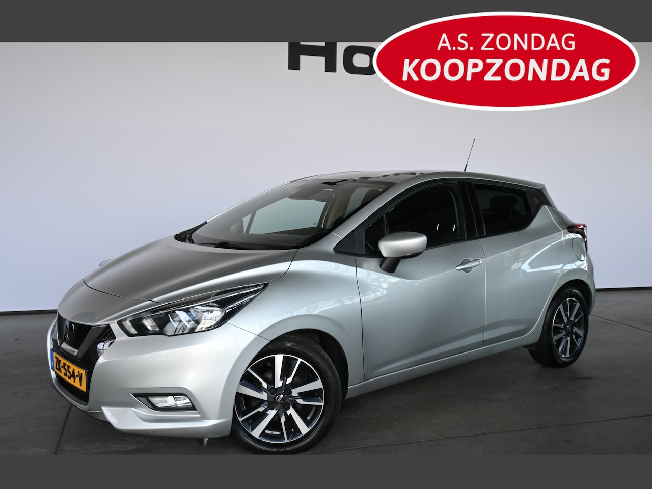 Nissan Micra - 1.0 IG-T N-Connecta Clima Navigatie LED Goed Onderhouden! Inruil Mogelijk! - AutoWereld.nl