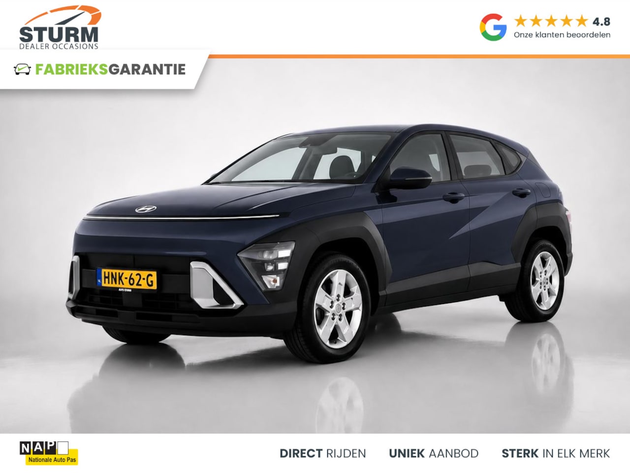 Hyundai Kona - 1.6 GDI HEV Comfort 1.6 GDI HEV Comfort - AutoWereld.nl