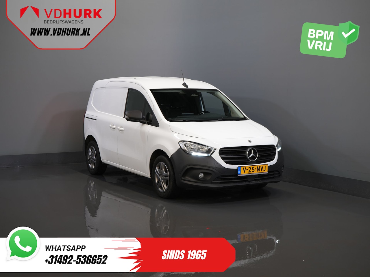 Mercedes-Benz Citan - 110 CDI 3 Pers./ Carplay/ Stoelverw./ PDC/ Cruise/ Airco/ Trekhaak - AutoWereld.nl