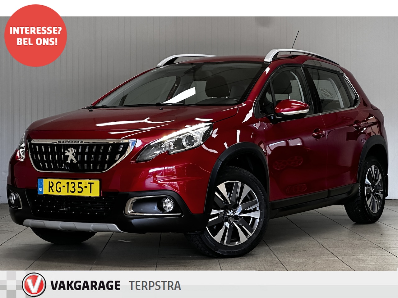 Peugeot 2008 - 1.2 PureTech Allure/ D-Riem Verv. 28.000KM!/ Automaat/ 16''LMV/ Apple+Android/ Clima/ Navi - AutoWereld.nl