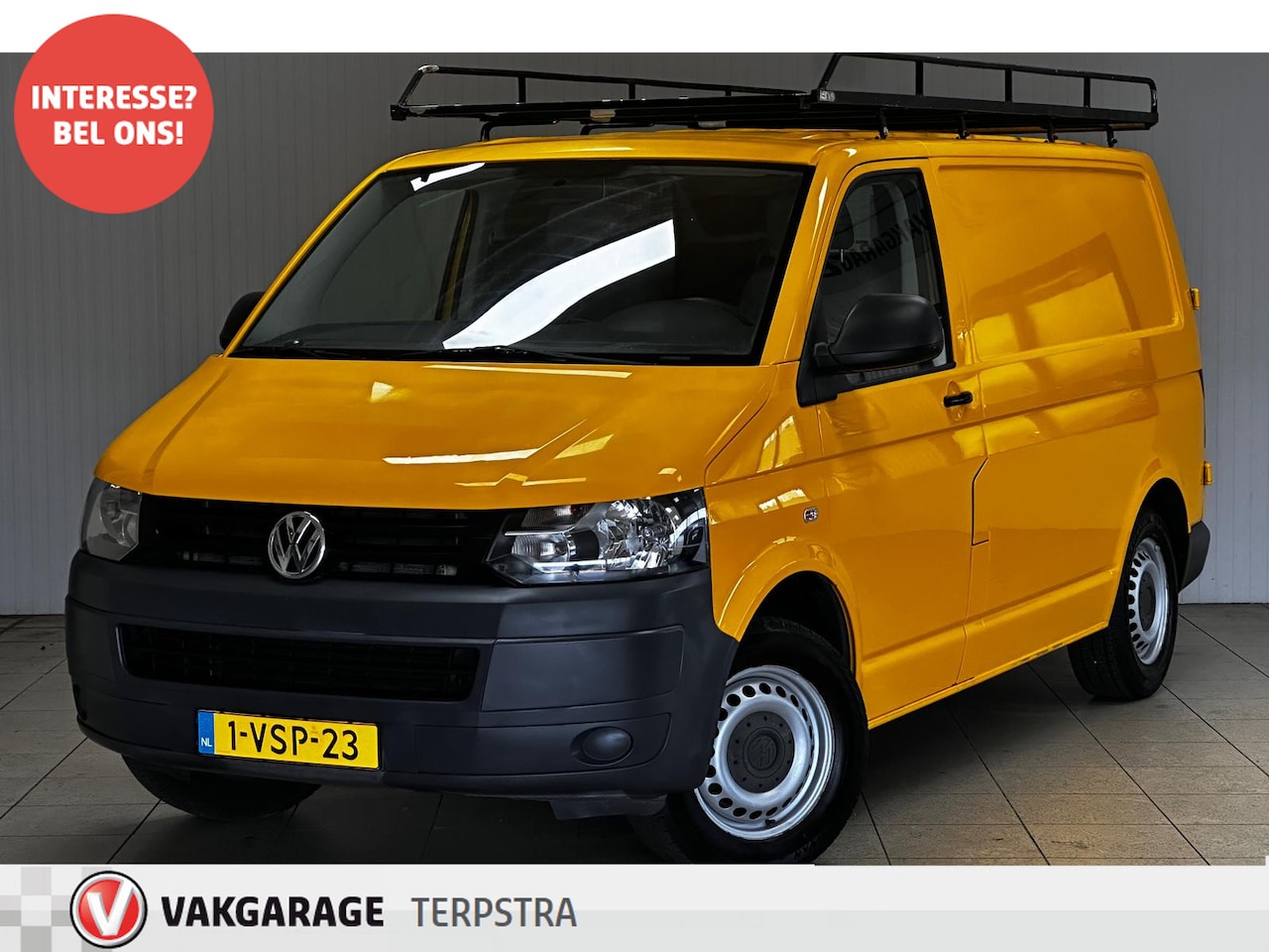 Volkswagen Transporter - 2.0 TDI L2H1 Economy/ Zij-Schuifdeur Rechts/ Trekhaak/ Imperiaal/ Half-Leder/ Cruise/ Radi - AutoWereld.nl