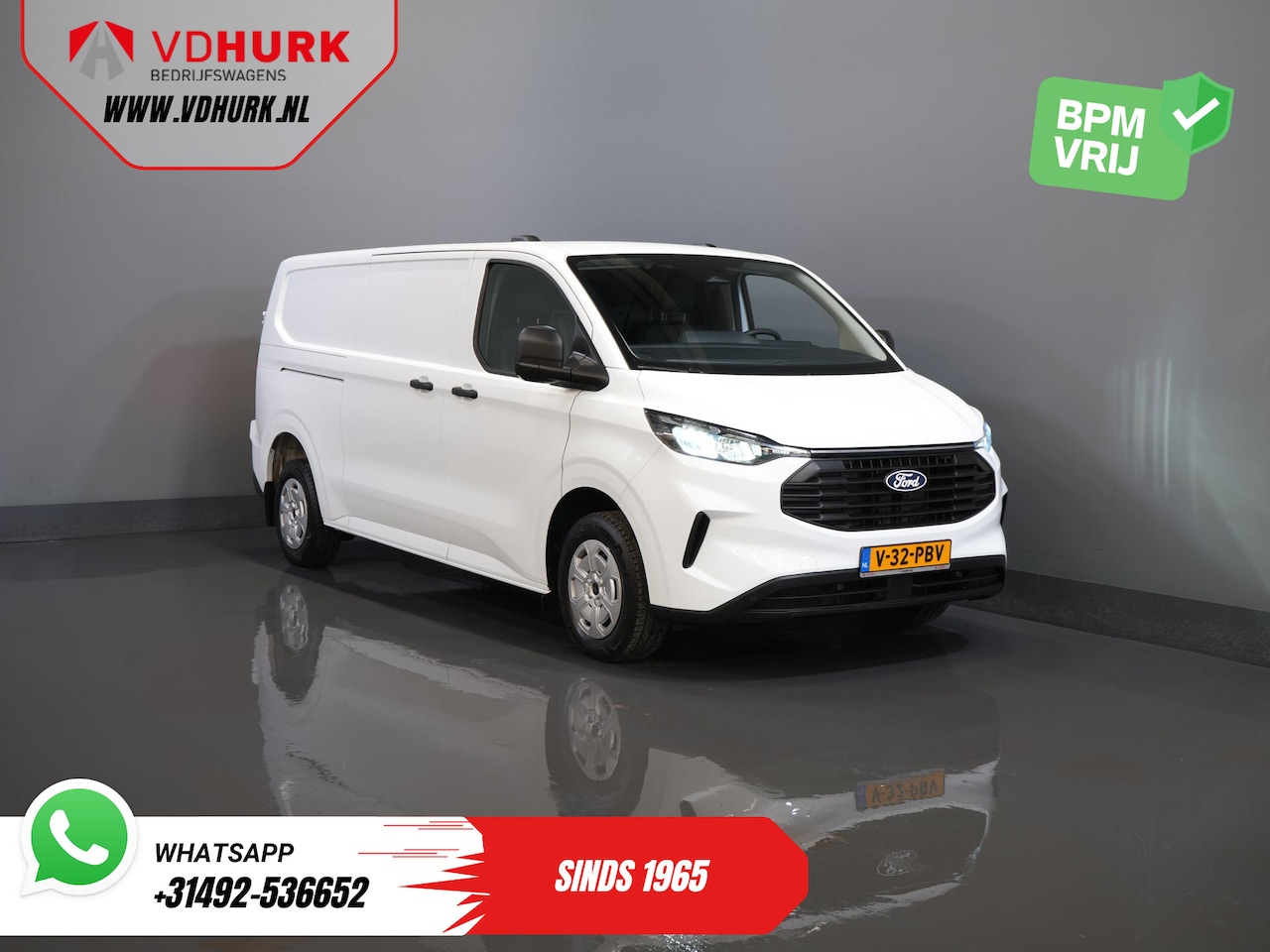 Ford Transit Custom - 320 2.0 TDCI 135 pk L2 Trend LED/ 2.8t Trekverm./ Carplay/ Climate/ Cruise/ Camera/ PDC - AutoWereld.nl