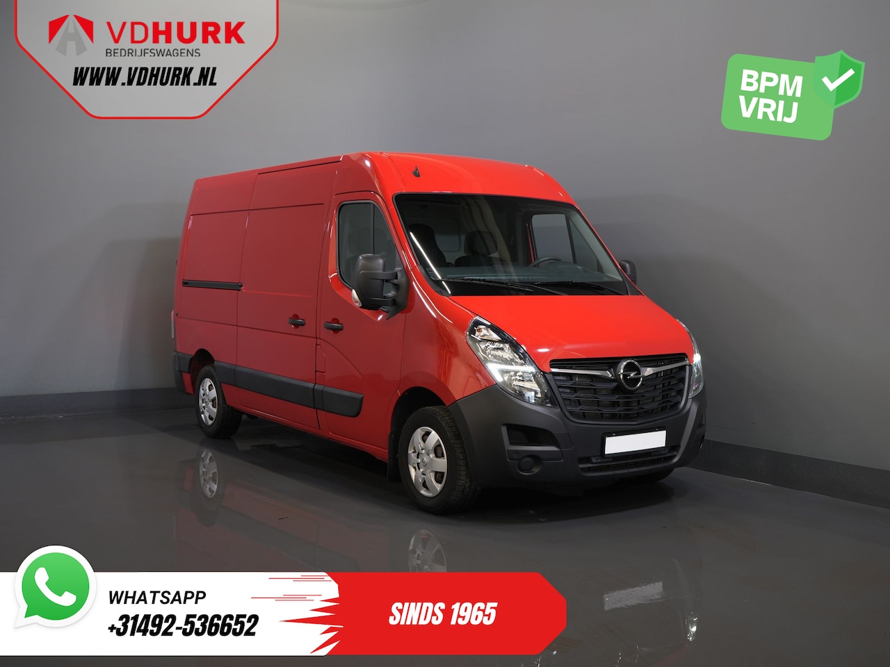 Opel Movano - 2.3 Turbo 150 pk L2H2 Carplay/ 270Gr.Deuren/ Airco/ Camera/ PDC/ Trekhaak - AutoWereld.nl