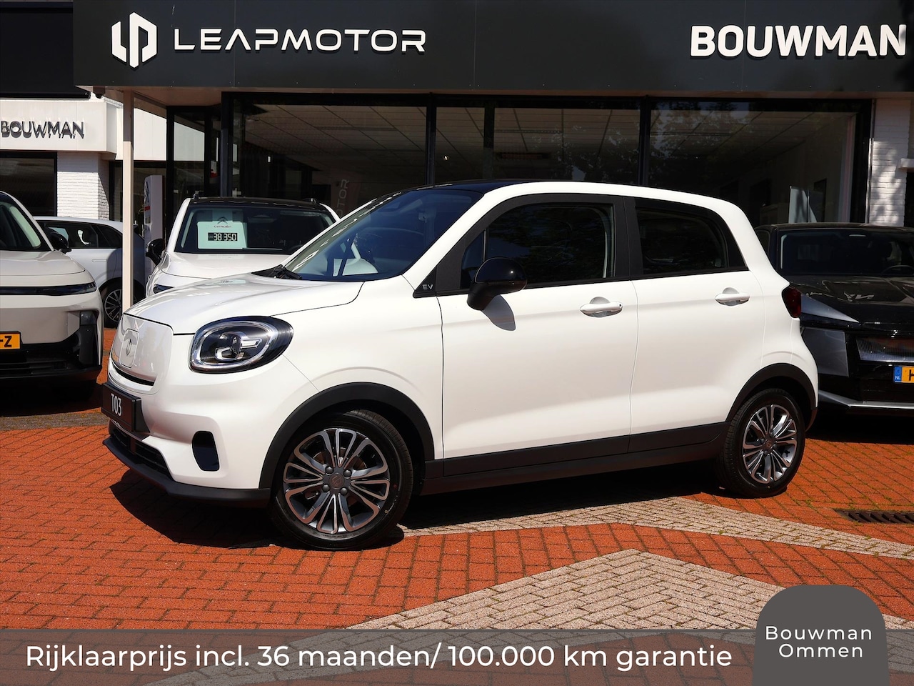 Leapmotor T03 - EV 37,3 kWh 95PK Design NIEUW, Rijklaarprijs | Camera | Navigatie | Panoramadak | Lichtmet - AutoWereld.nl
