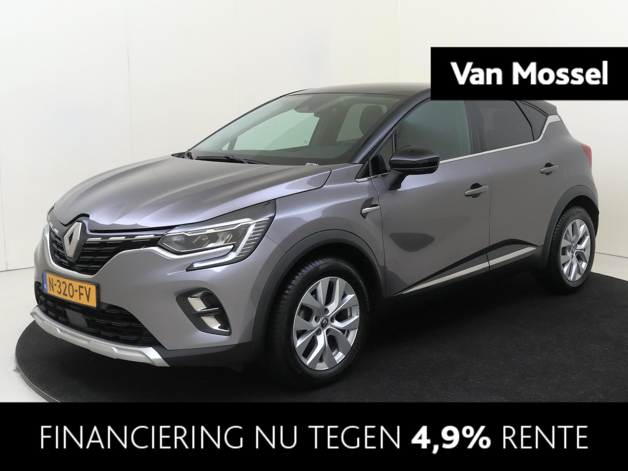 Renault Captur - 1.3 TCe 140 Intens | Automaat | Trekhaak | Navigatie - AutoWereld.nl