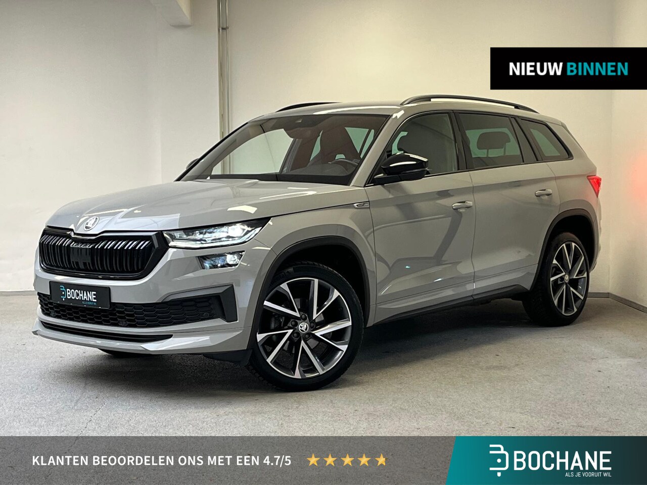Skoda Kodiaq - 1.5 TSI Sportline | Trekhaak | Canton | Leer/Alcantara | - AutoWereld.nl