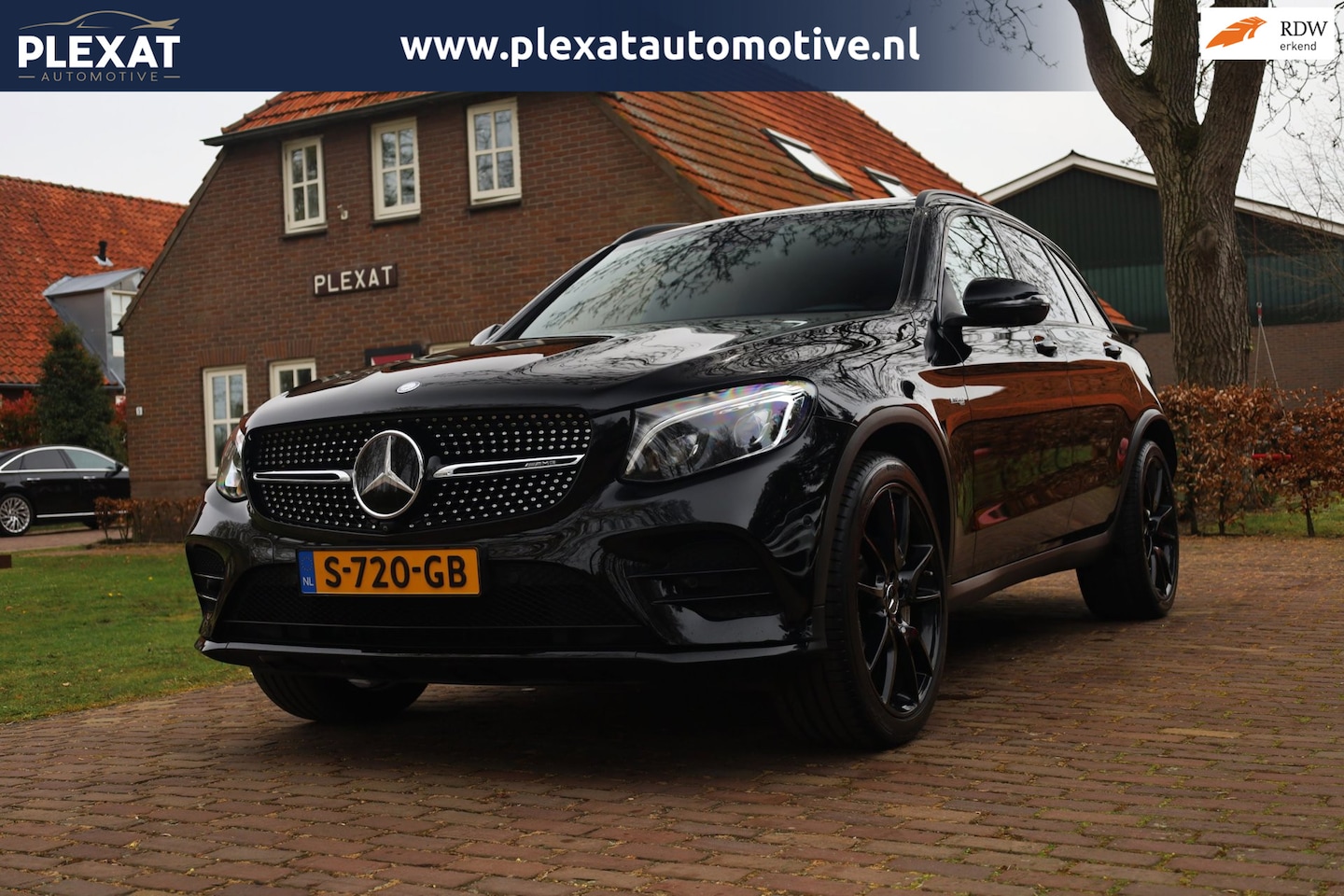 Mercedes-Benz GLC-klasse - AMG 43 4MATIC Aut. | Black Style | Burmester | Distronic | Panorama | Lederen Dash | Lucht - AutoWereld.nl