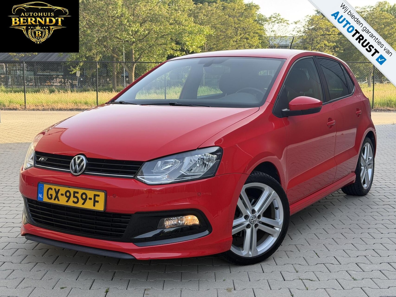 Volkswagen Polo - 1.2 TSI 3X R-Line PDC Cruise Airco NL Auto - AutoWereld.nl