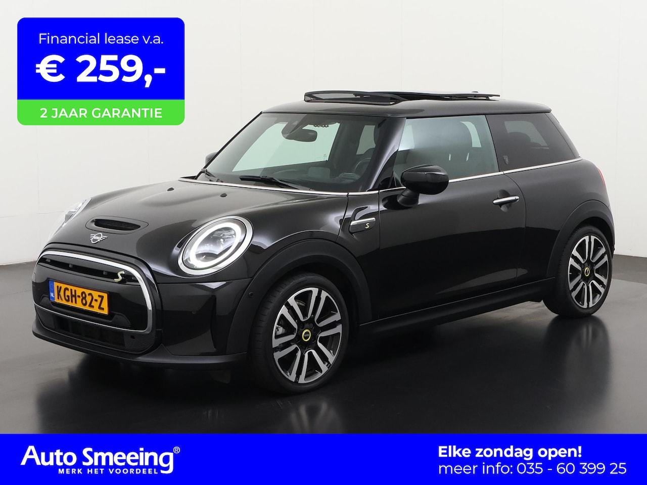 MINI Mini-Electric - Yours Facelift | SOH 96% | Panoramadak | Leder | Head-Up | Zondag Open! - AutoWereld.nl