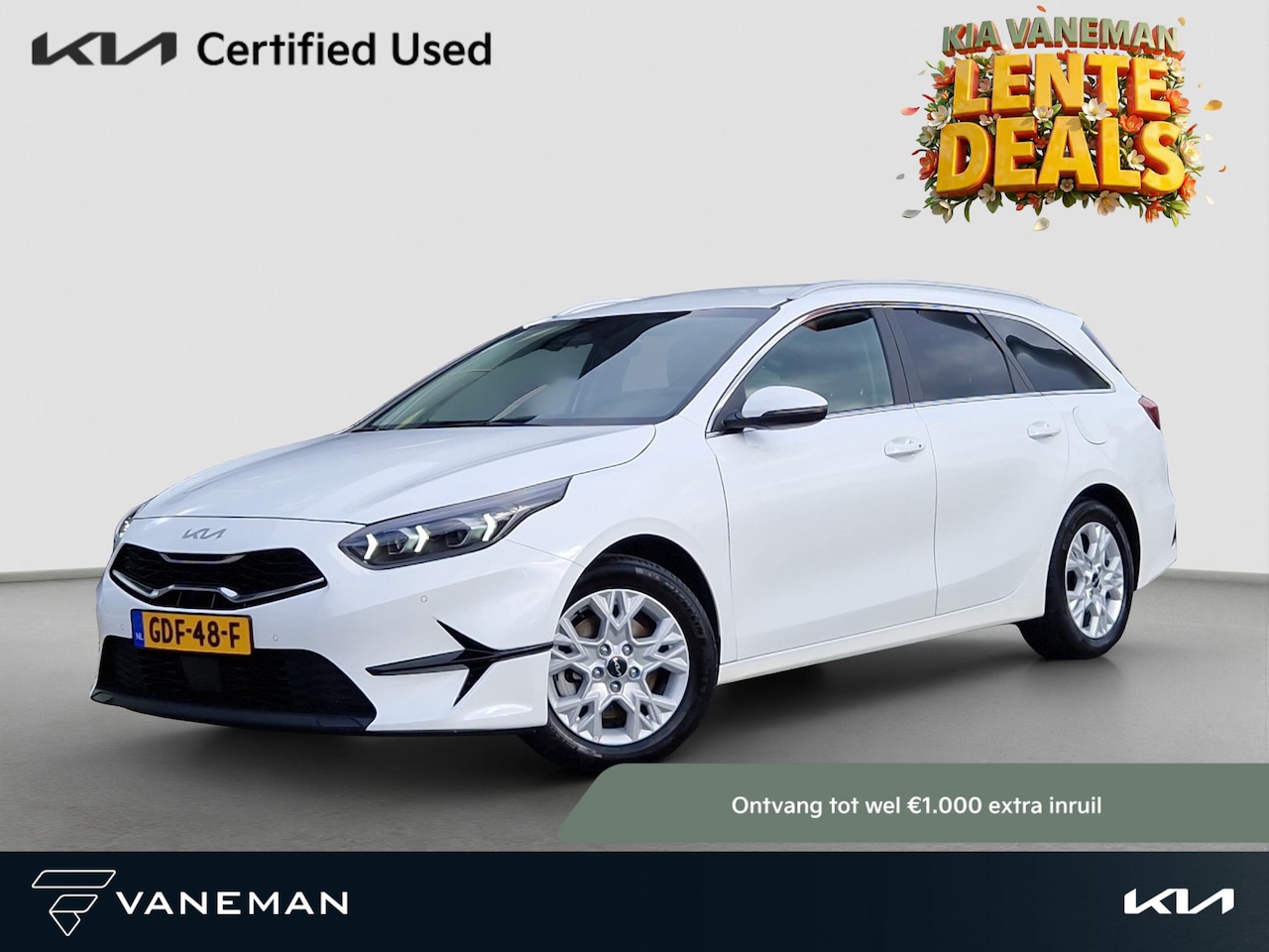 Kia Cee'd Sportswagon - Ceed 1.0 T-GDi DynamicPlusLine | Clima | Stoelverwarming | PDC | Dodehoek | - AutoWereld.nl