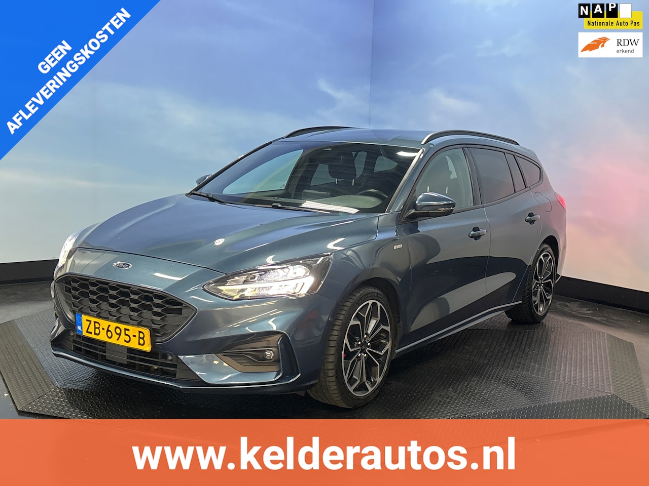 Ford Focus Wagon - 1.0 EcoBoost ST Line Business Navi | Clima | Cruise | PDC - AutoWereld.nl