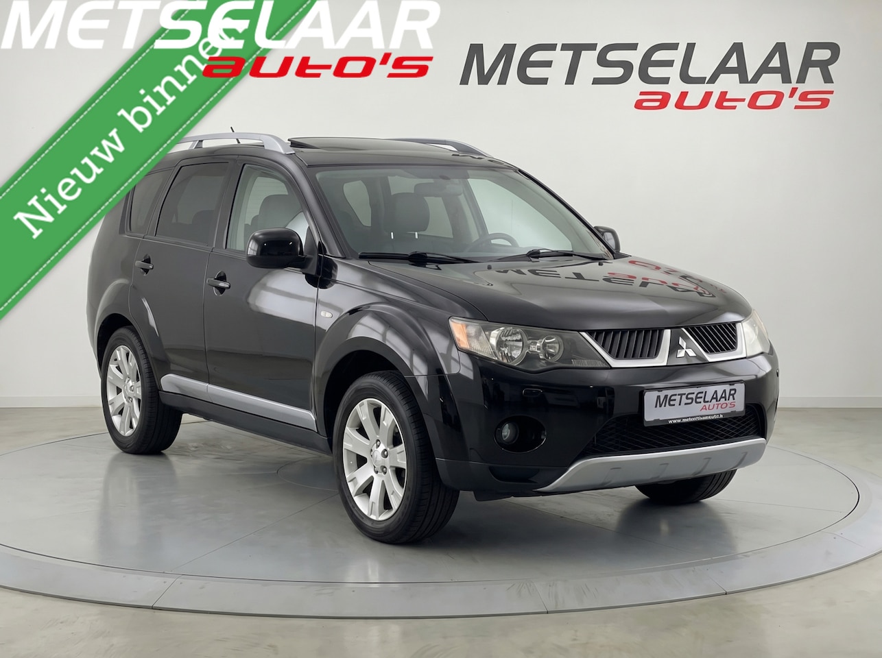 Mitsubishi Outlander - 2.4 Instyle 4WD ✅Schdak✅Leder✅Trekhaak - AutoWereld.nl
