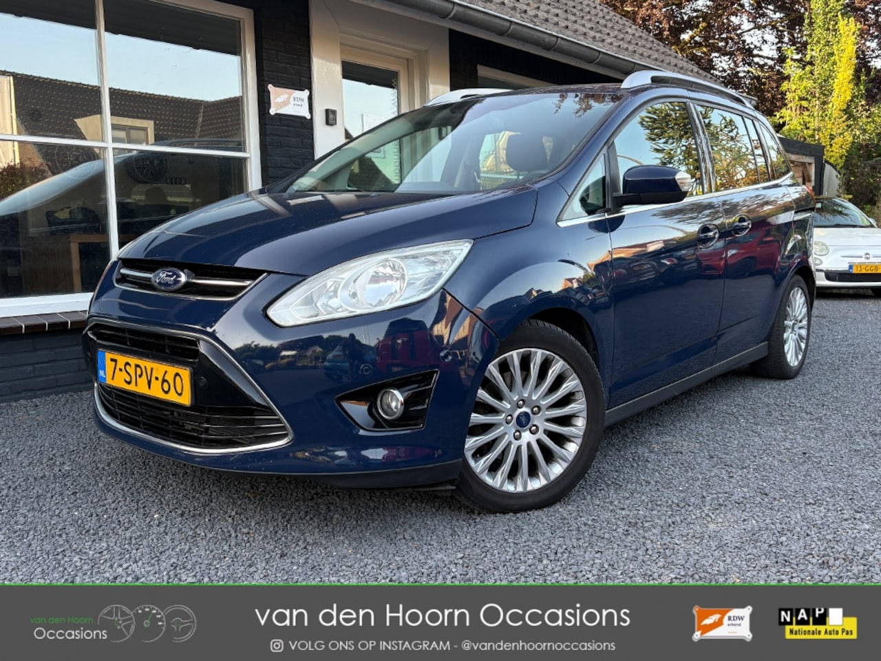 Ford Grand C-Max - 1.0 Titanium 7 PERS | NW MOTOR - 80.000KM | TREKHAAK - AutoWereld.nl