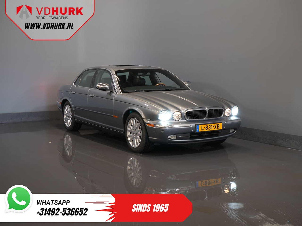 Jaguar XJ - 3.0 V6 Executive Aut. Youngtimer/ Pano/ Leder/ Xenon/ Memory/ Cruise/ Stoelverw. - AutoWereld.nl