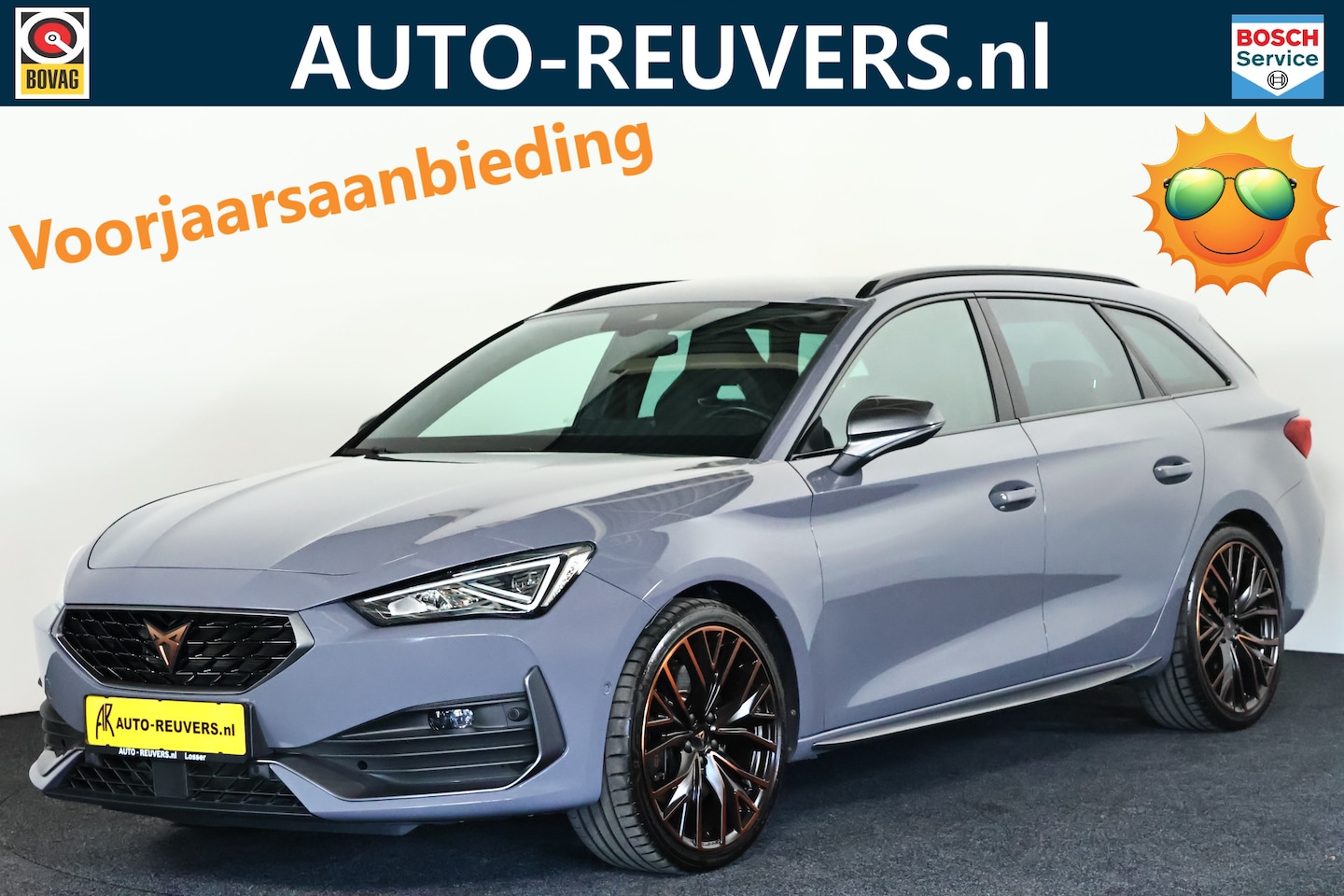 CUPRA Leon Sportstourer - 2.0 TSI Copper Edition 245pk / Leder / CarPlay / Travelassist / Memory - AutoWereld.nl