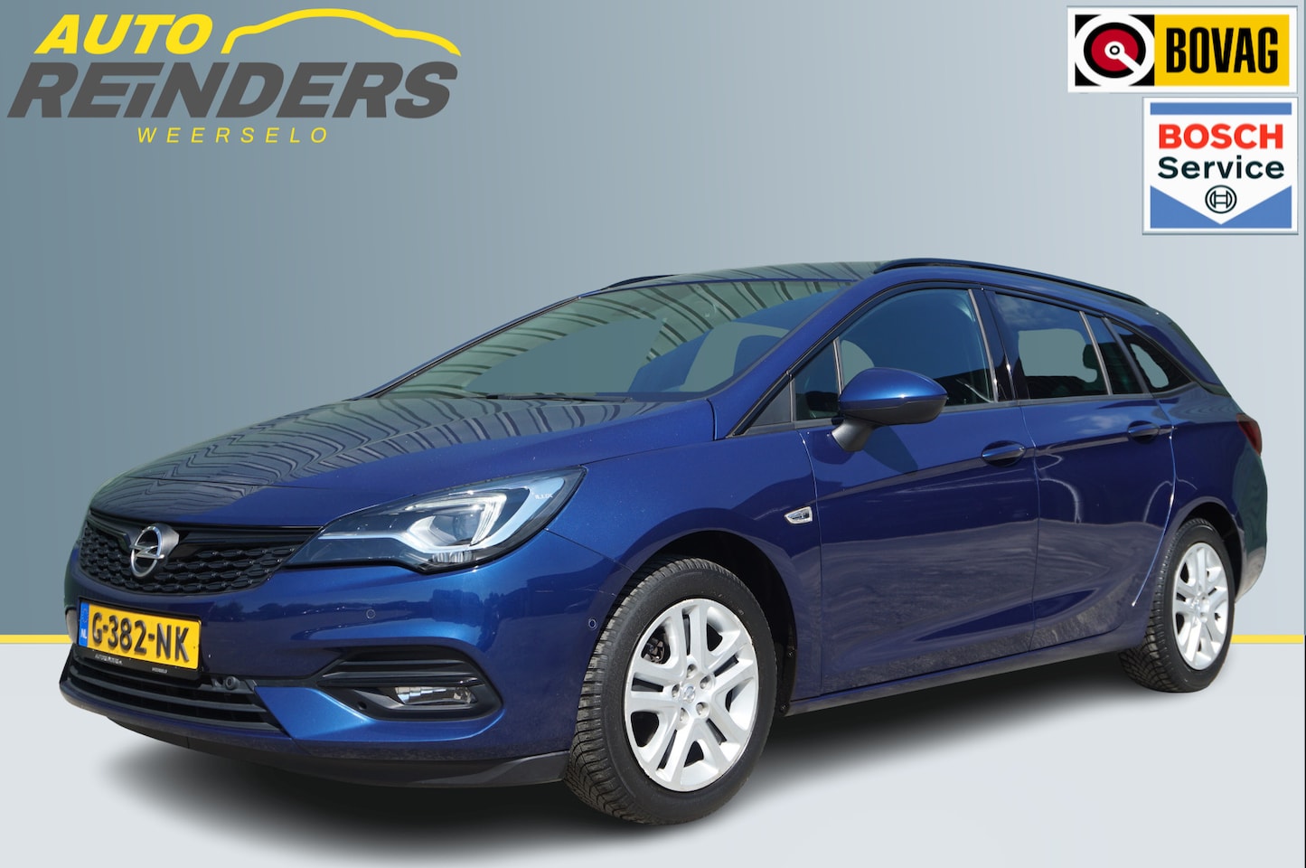 Opel Astra Sports Tourer - 1.2 Turbo 110pk Launch + Trekhaak/ Carplay/ Full options/ Garantie! - AutoWereld.nl