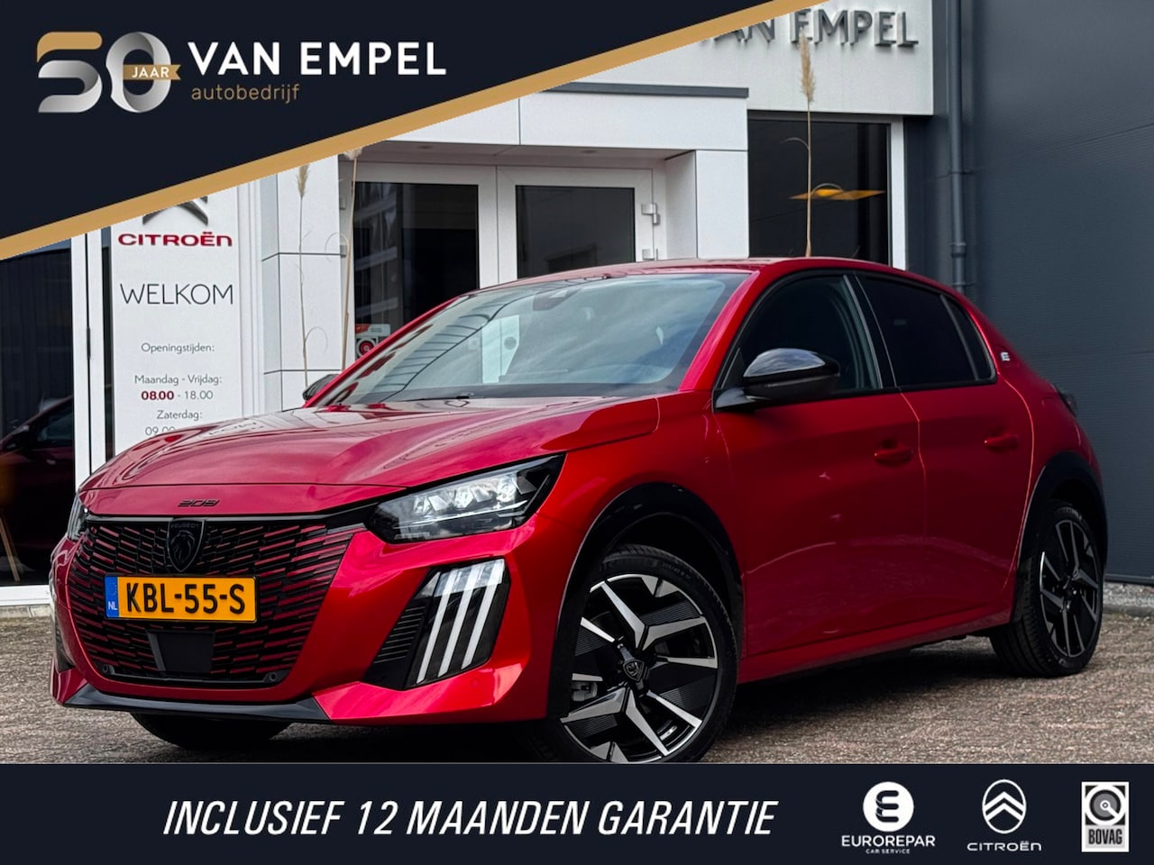 Peugeot e-208 - EV GT 51 kWh | Nieuwe Auto | Camera | Navigatie By App | LED | - AutoWereld.nl