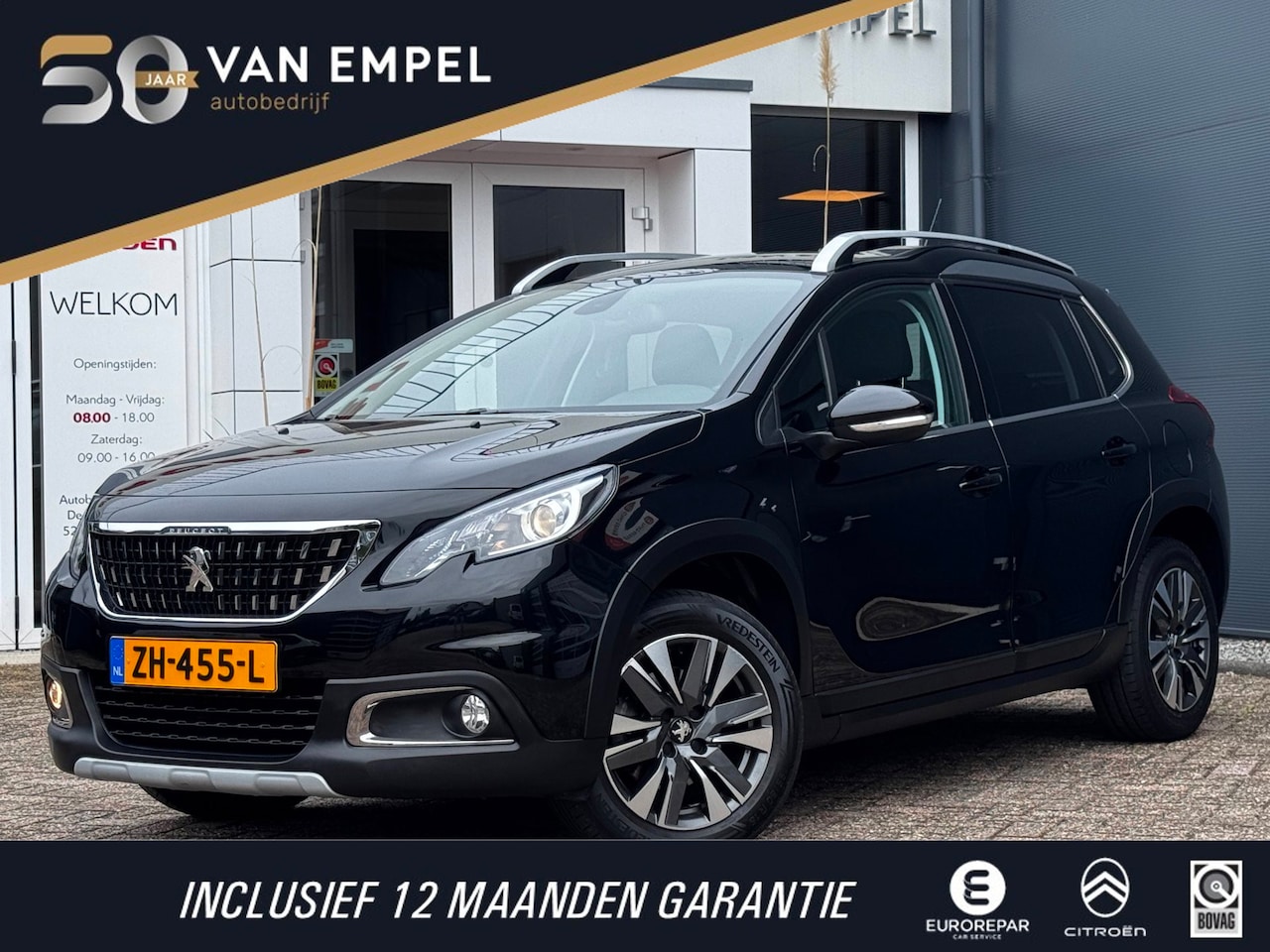 Peugeot 2008 - 1.2 PureTech Allure | Automaat | Trekhaak | Distributieriem vervangen| Parkeersensoren | C - AutoWereld.nl