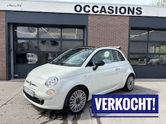 Fiat 500 C - 0.9 TwinAir Turbo Cult | Org-NL Auto. Cabrio. Leder. Xenon. Lage km. 1e eig.