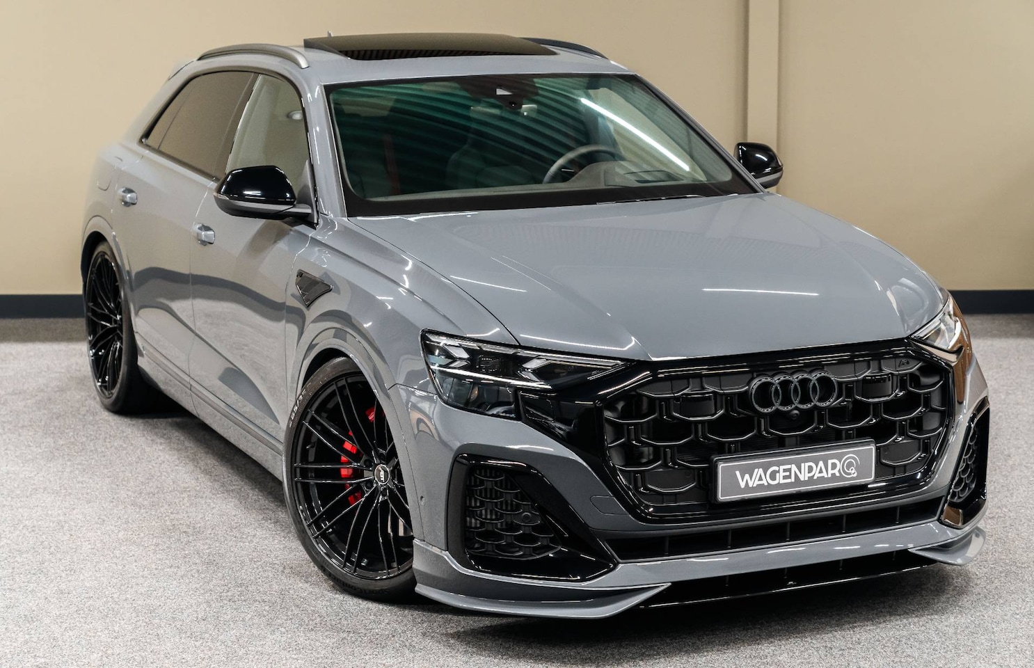 Audi Q8 - 60 TFSIe ABT AERO*4W-STURING*GRIGIO*MASSAGE*HUD - AutoWereld.nl