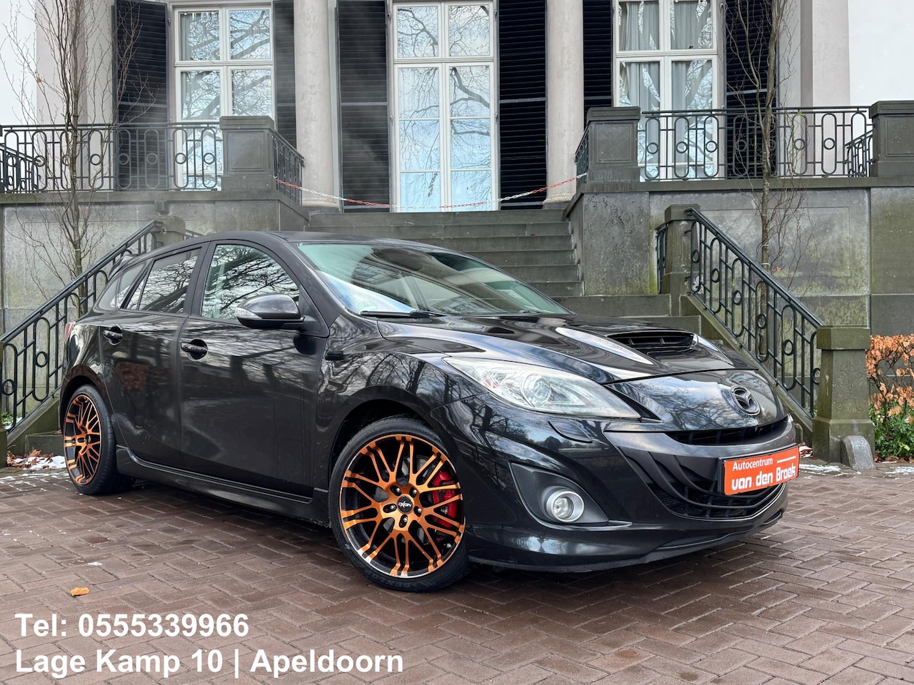 Mazda 3 - 2.3 DiSi Turbo MPS 260Pk Xenon Navi Leder Climate Cruise Ctr Stoelverwarming Nw Apk - AutoWereld.nl