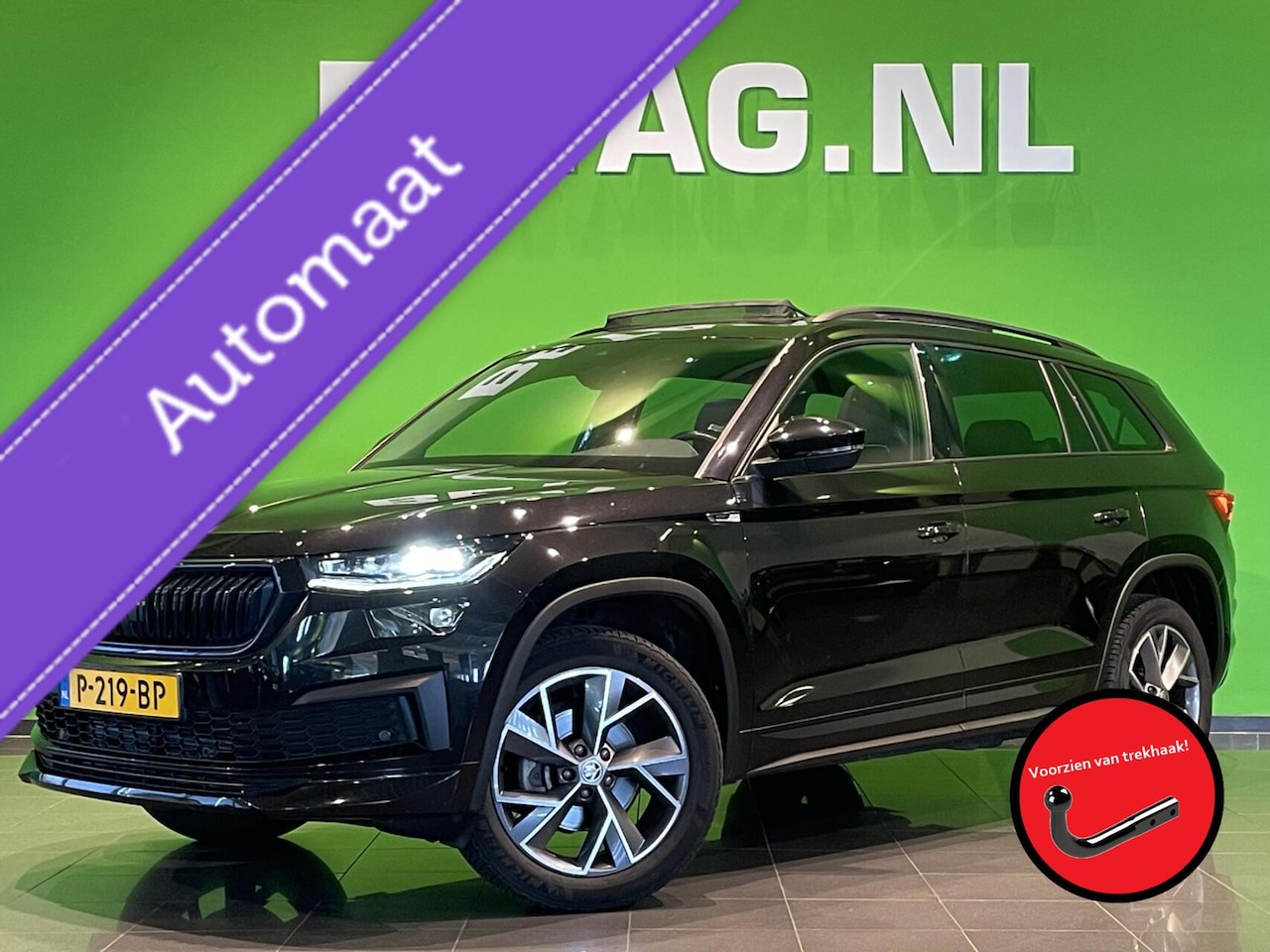 Skoda Kodiaq - 1.5 TSI Sportline Business 7p. | Panorama dak | - AutoWereld.nl